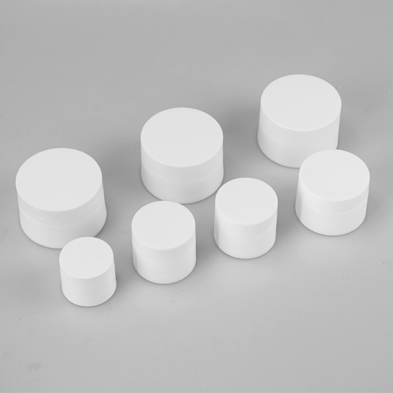 Hot Sale 30g50g100g PP Plastic Cream Skin Care Packaging Empty Jars for Cosmetics with Screw Cap