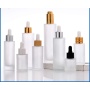 High Quality Low Price Frosted Glass Bottle for Serum with Pump Dropper for Skin Care Cosmetic