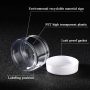 Wholesale 8oz Plastic Cosmetic Cream Scrub Jars 250g White Cap Empty Jars with Lids for Body Scrub