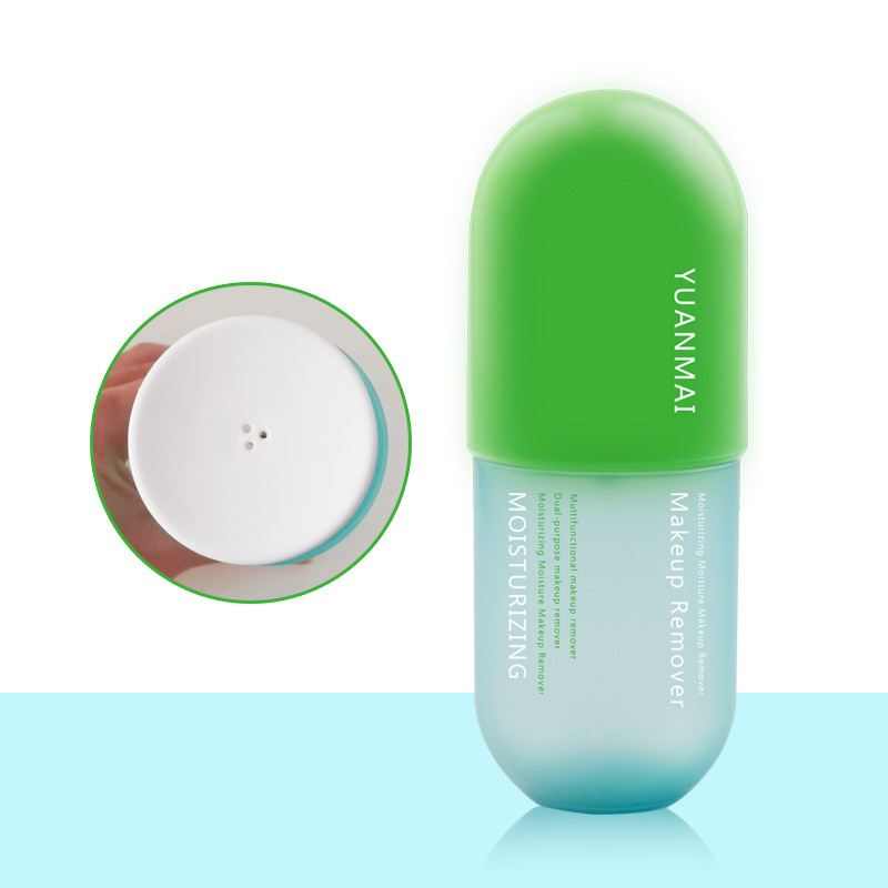 250ml Empty PET Bottles for Beauty Products Capsule Special Shape Bottle Container with Pump Round Plastic Bottle