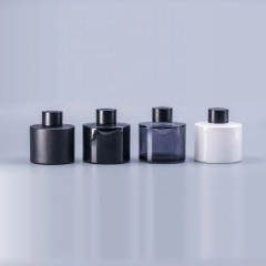 Home Office Fragrance Empty Round Brown Perfume Reed Aroma Diffuser Glass Bottle 100ml Buy Empty Perfume Bottles