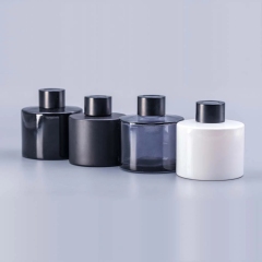 Home Office Fragrance Empty Round Brown Perfume Reed Aroma Diffuser Glass Bottle 100ml Buy Empty Perfume Bottles