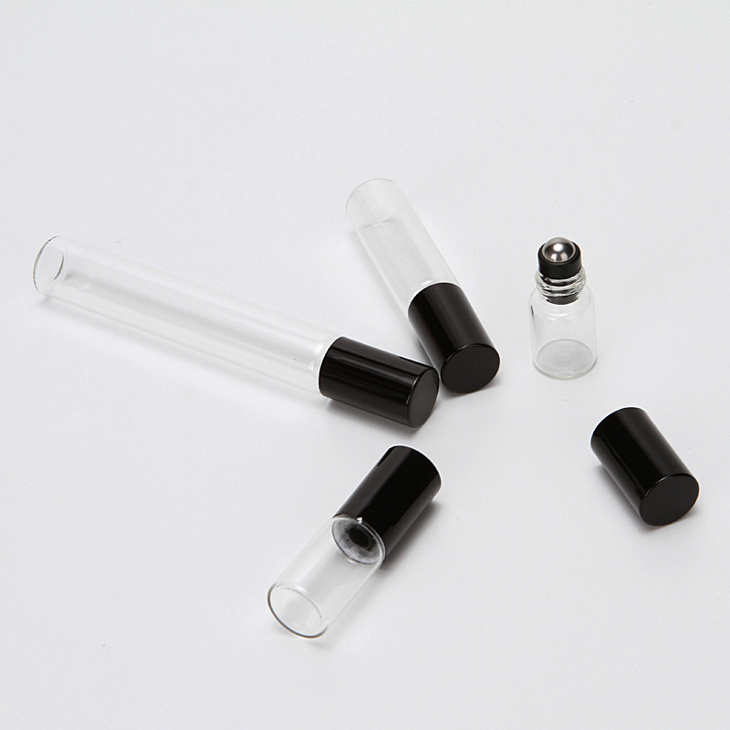 Wholesale New Products High Quality Essential  Oil Bottles with Roll on Perfume Glass Bottle for Cosmetic