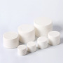 Cosmetic White Plastic Jars with Lids 5G 10G 15G 30G 50G Series for Skin Care Packaging Serum Screen Printing Surface Handling