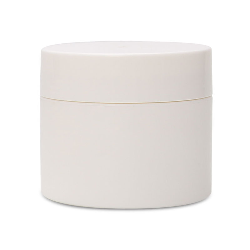 Cosmetic White Plastic Jars with Lids 5G 10G 15G 30G 50G Series for Skin Care Packaging Serum Screen Printing Surface Handling
