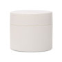 Cosmetic White Plastic Jars with Lids 5G 10G 15G 30G 50G Series for Skin Care Packaging Serum Screen Printing Surface Handling