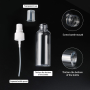 Cheap Price Pet Plastic Cosmetic 30ml 60ml Bottles Empty clear Mist Spray Bottle with Pump