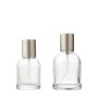 Wholesale HANGZHOU Thin Eco Friendly Empty clear Spray Perfume 50ml Glass Recycled Material Bottles