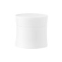 China Made PP Custom logo Plastic Cream Jar Skincare White Cap Plastic Jar 15g 30g 50g Round Face Cream Jar