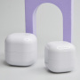 20g 30g 50g High Quality Skincare Cosmetic Plastic Packaging Square Cream Container  Double Layer Jar Cosmetic Jars