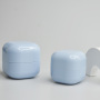 20g 30g 50g High Quality Skincare Cosmetic Plastic Packaging Square Cream Container  Double Layer Jar Cosmetic Jars