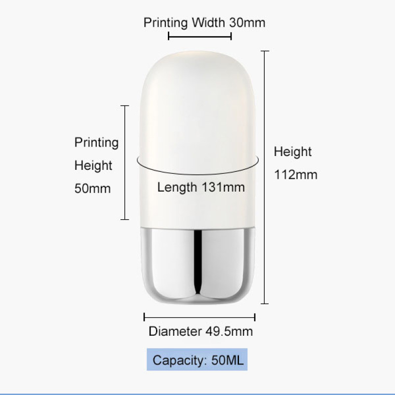 50ml Sunscreen Plastic Tube Sunscreen Bottle Packaging Personal Care BB/CC Cream Lotion Bottle