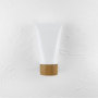 Eco-Friendly 150ml/180ml/200ml/300ml Skin Care Products Soft Plastic Squeeze Tube Bamboo Cap Facial Care Hand Cream Eye Cream