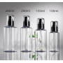 Green Lotion Bottle Luxury 150ML 200ML 280ML Pet Skin Care Plastic 100ml Lotion Bottle Cosmetic Clear Amber Cosmetics Bottle