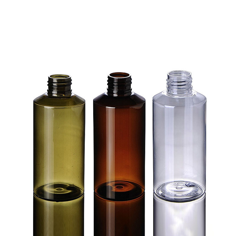 Green Lotion Bottle Luxury 150ML 200ML 280ML Pet Skin Care Plastic 100ml Lotion Bottle Cosmetic Clear Amber Cosmetics Bottle