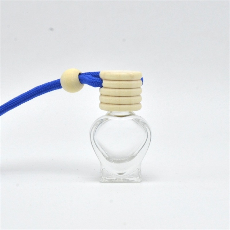 New Low Price Hanging Bottle Car Perfume in Stock Flat Shape with Crown Cap MOQ 100pcs