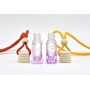 New Low Price Hanging Bottle Car Perfume in Stock Flat Shape with Crown Cap MOQ 100pcs