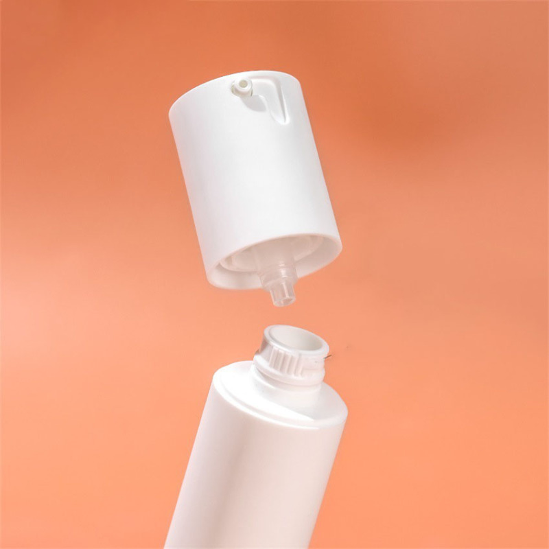Private Label Empty High Quality Vacuum Pump Bottle Set 30g 50g with Cream Jar for Luxury Skincare Brands
