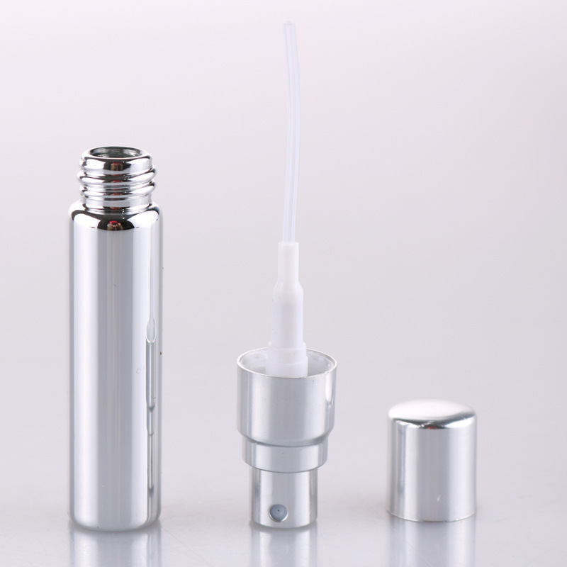 Mini Portable 5ml Glass Perfume Bottle Empty Refillable with Crown Cap Free Sample MOQ 100pcs