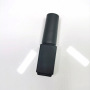 Private Label Avoid Light Black Empty Cosmetic Glass Bottle 10ml square Frosted Nail Polish Bottle