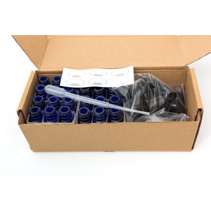 24 Pack 10ml Amber Glass Roll-on Essential Oil Bottle with Steel Roller for Ball Plastic Black Cap Funnel and Opener