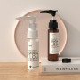 Clear Flat Shoulder Round PET Cosmetic Transparent Container Lotion Bottle Plastic 30 ml Serum Lotion Pump Bottle