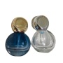 Cosmetic 30ml Shaped Thick Bottom Foundation Recycle Serum Pump clear Glass Essential Oil Bottle
