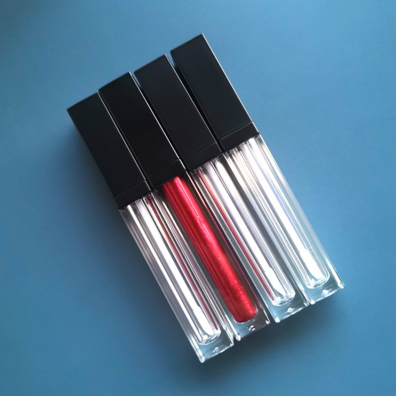 Best Seller Wholesale Custom Lipstick Tubes in Bulk Empty Square Lip Gloss Tube Cases Drop Shipping