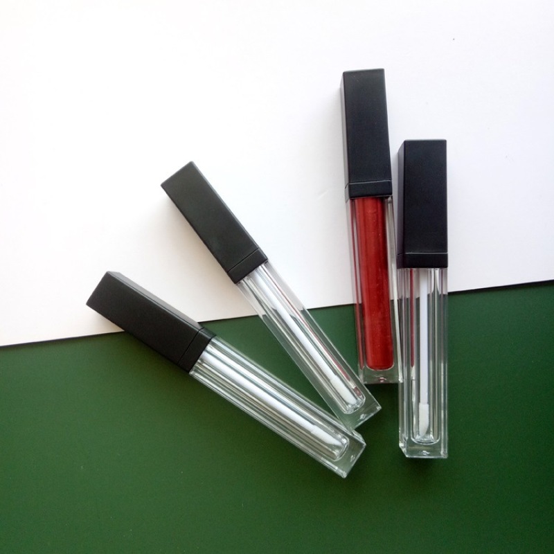 Best Seller Wholesale Custom Lipstick Tubes in Bulk Empty Square Lip Gloss Tube Cases Drop Shipping
