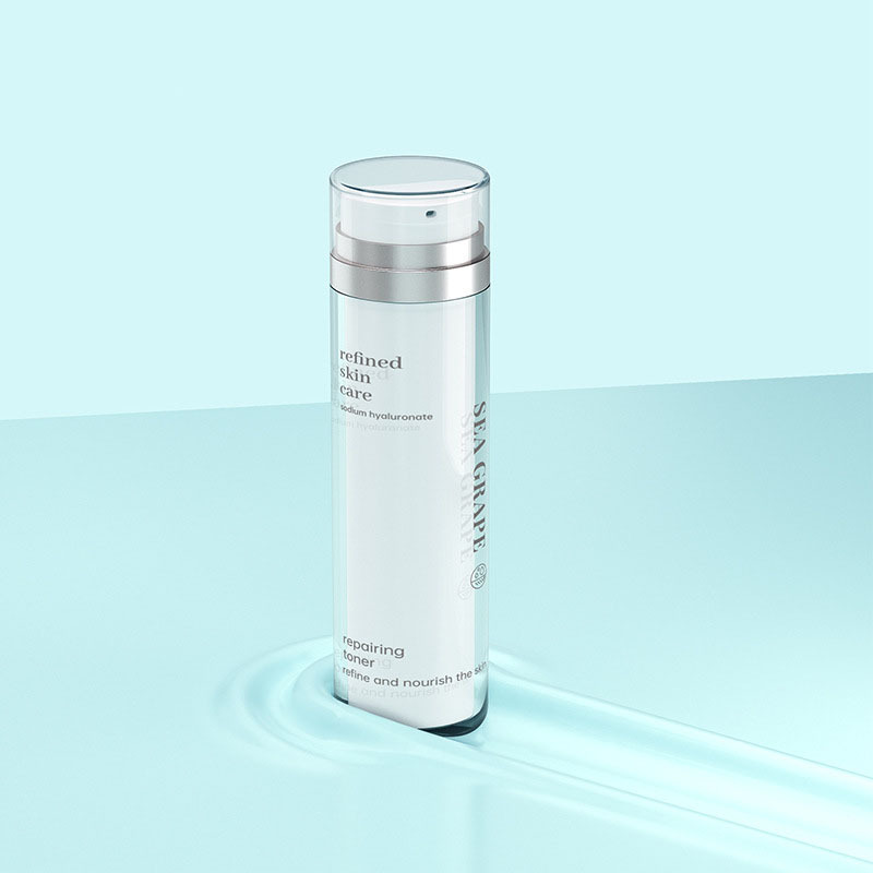 Custom 50ml 100ml Cosmetic Airless Pump Bottle Double Wall Refillable Lotion Cream Container OEM Skincare Packaging