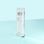 Custom 50ml 100ml Cosmetic Airless Pump Bottle Double Wall Refillable Lotion Cream Container OEM Skincare Packaging