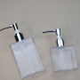 Skincare Packaging 250ml 350ml PETG Square Luxury Lotion Bottle Amber clear Square Plastic Shampoo  Bottle Lotion Pump Bottle