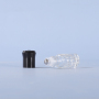 Factory Customizable  Cheap 3ml Perfume clear Glass Bottles Roll on Bottles