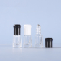 Factory Customizable  Cheap 3ml Perfume clear Glass Bottles Roll on Bottles