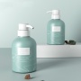 Cosmetic Packaging 300ml Empty Plastic Lotion Bottle Soft Touch Body Lotion Pump Bottle Wash  Shampoo Replacement Bottle