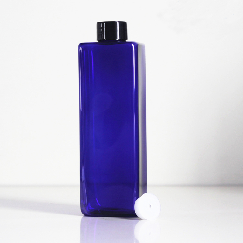 PET Plastic Lotion Pump Shampoo Bottles for 500 ml