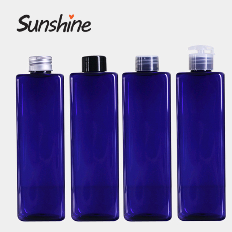 PET Plastic Lotion Pump Shampoo Bottles for 500 ml