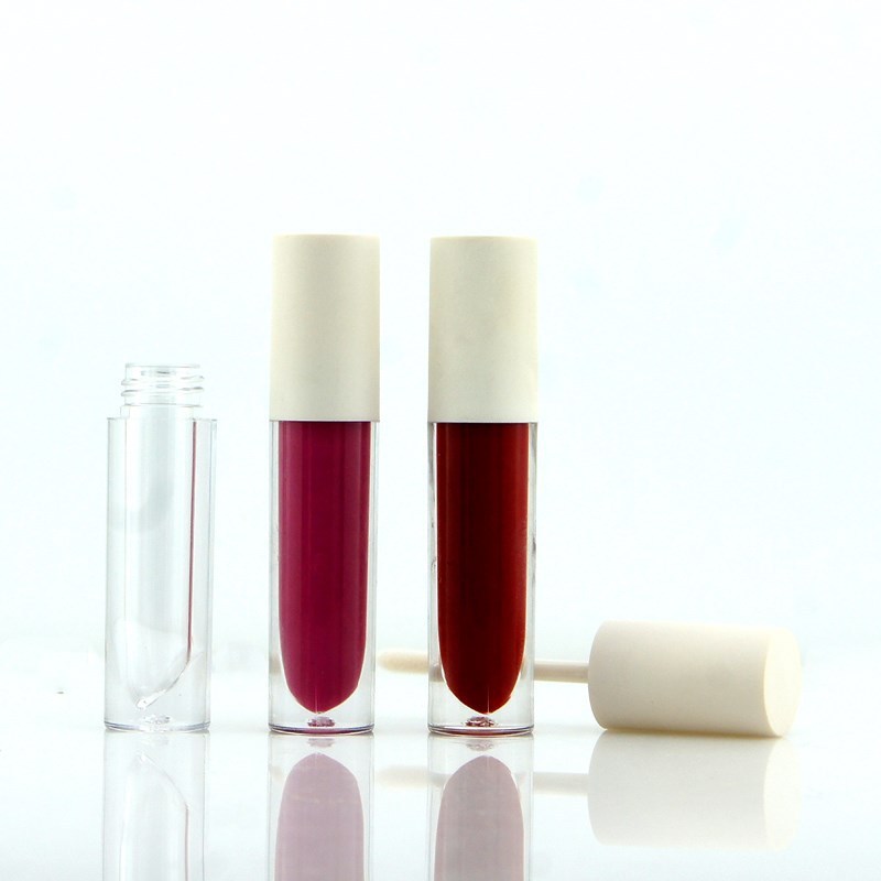 New Design Fancy Round Empty Cosmetic 3mm Lipstick Container Tubes Packaging Empty Lip Gloss Tubes With Private logo
