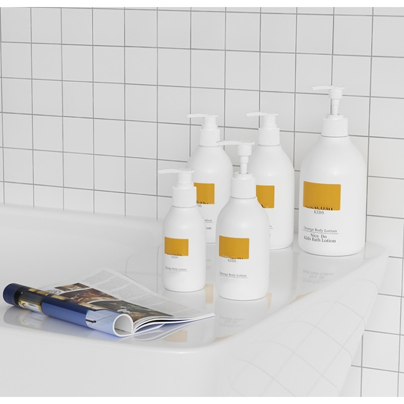 Sunshine Hot Sell 200ML Lotion Pump Bottle Plastic Cosmetic Dispenser Lotion Bottle Sanitizer Dispenser Cleaning