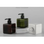2024 Wholesale High Quality Refillable square Spray Pet Plastic Bottles With Pump for Cosmetic