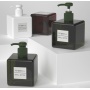 2024 Wholesale High Quality Refillable square Spray Pet Plastic Bottles With Pump for Cosmetic