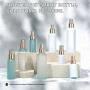 Stock Oblique Shoulder Frosted Empty Plastic Bottle with Pump 30ml 60ml 100ml 200ml for Shampoo Serum Custom Label