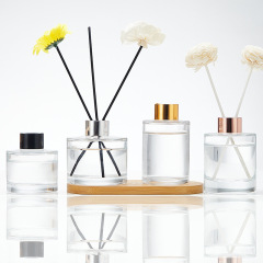 New Wholesale Popular Luxury Reed Diffuser Bottles Glass Bottles for Fragrance