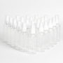 For Clear 80ml Round PET Plastic Transparent Cosmetic Spray Bottles Discounted in Stock with Pump Sayer Sealing MOQ 100pcs