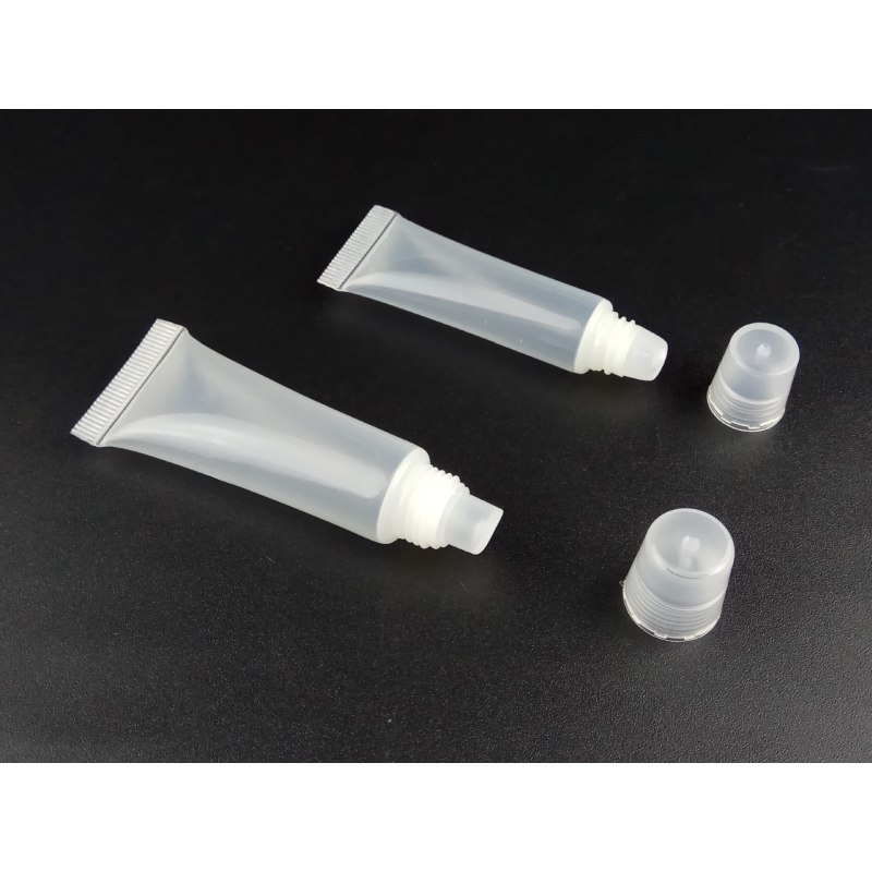 10ml 15ml Transparent Cosmetic Extrusion Smear Lipstick Tube Lip Gloss Eye Cream Lip Gloss Tube