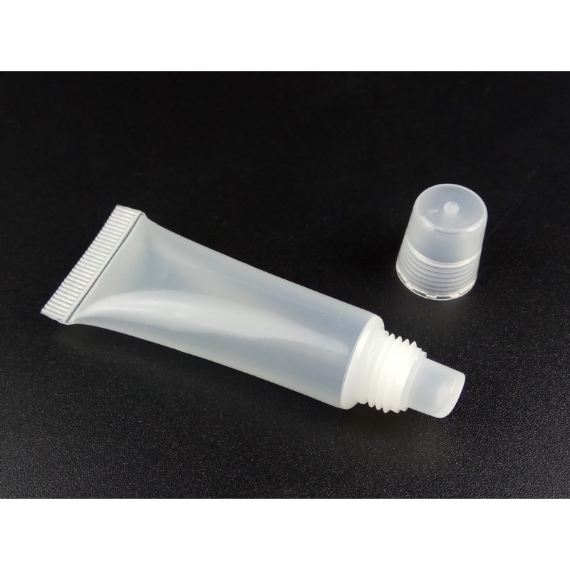 10ml 15ml Transparent Cosmetic Extrusion Smear Lipstick Tube Lip Gloss Eye Cream Lip Gloss Tube
