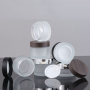 30ml 50ml clear Frosted Jar Cosmetic 50g Glass Jar