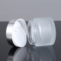 30ml 50ml clear Frosted Jar Cosmetic 50g Glass Jar
