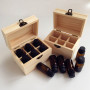 Hot Sale New Style Wooden Essential Oil Storage Box with 6 Slots