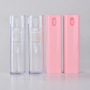 Wholesale Empty Portable Mini Drawer Type pink clear Refillable Glass Travel 10ml Perfume Spray Bottles